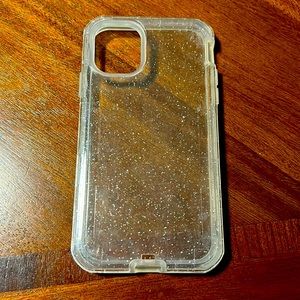 iPhone 11 Sparkly Clear Case